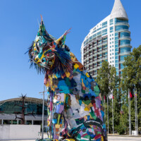 Iberian Lynx, by Bordalo II