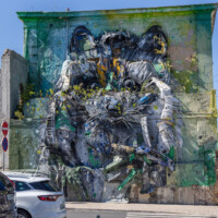 Street art by Bordallo II