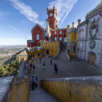 Exterior of Pena Palace