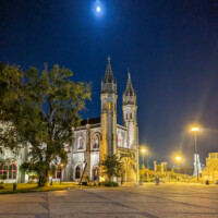 Near the Navy Planetarium. in Belém