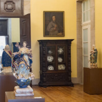 Inside the Bishop's palace, next door to the Sé