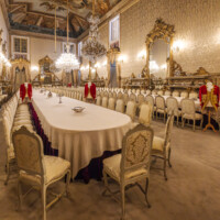 Very large formal dining room.