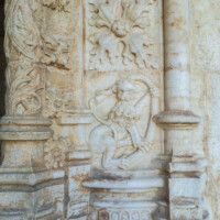 Jeronimos Monastery cloisters - sculptural detail