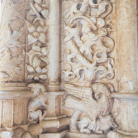 Jeronimos Monastery cloisters - sculptural detail